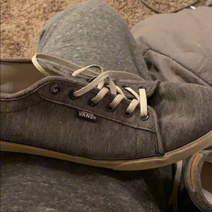 Grey vans.